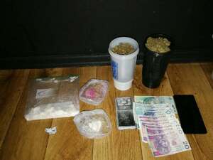 Zabezpieczone przez kryminalnych narkotyki