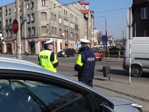 Zabrzańscy policjanci podczas działąń