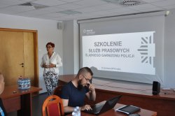 podinsp. Aleksandra Nowara - rzecznik Komendanta Wojewódzkiego Policji w Katowicach