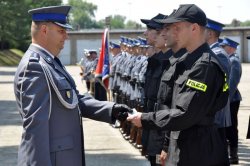 Uroczyste Ślubowanie młodych policjantów