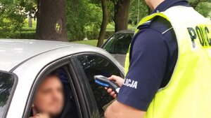 Kontrole trzeźwości prowadzone przez zabrzańskich policjantów