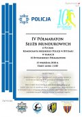 Plakat półmaratonu