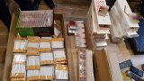 Zabezpieczone przez zabrzańskich policjantów nielegalne papierosy