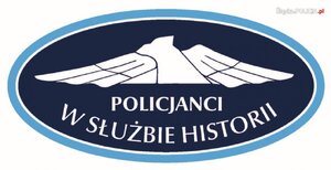 Logo konkursu "Policjanci w służbie historii"