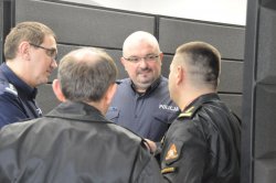 Komendant Wojewódzki Policji w Katowicach insp. Krzysztof Justyński