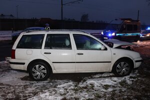 policjanci na miejscu zdarzenia