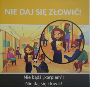 Ulotka informacyjna "Nie daj się złowić"