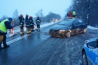 policjanci na miejscu zdarzenia