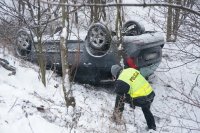 policjanci na miejscu zdarzenia