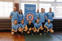 policjanci podczas turnieju