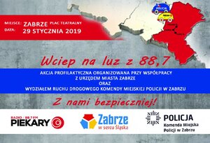 Plakat promujący "WCIEP NA LUZ"