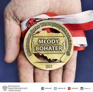 medal "Młody Bohater"