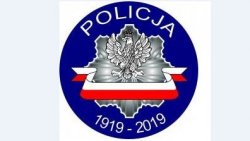 Plakat &quot;Policja 1919-2019&quot;