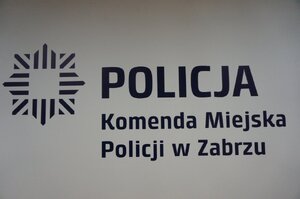 Logo Komendy Miejskiej Policji w Zabrzu