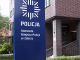 Zdjęcie kolorowe: budynek Komendy Miejskiej Policji w Zabrzu