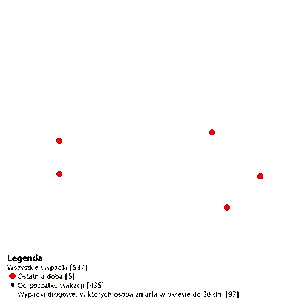 Zdjęcie kolorowe: mapa wypadków 2019