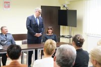 Zdjęcie kolorowe:  Obchody święta służby cywilne w Zabrzu