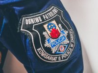 Naszywka ogniwa interwencyjnego II Komisariatu Policji w Zabrzu