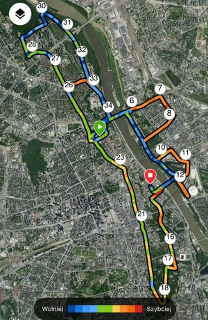 trasa maratonu warszawskiego