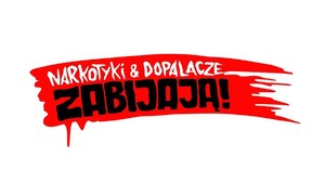 Baner z napisem narkotyki i dopalacze zabijają