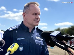 I Zastępca Komendanta Wojewódzkiego Policji w Katowicach insp. Artur Bednarek.