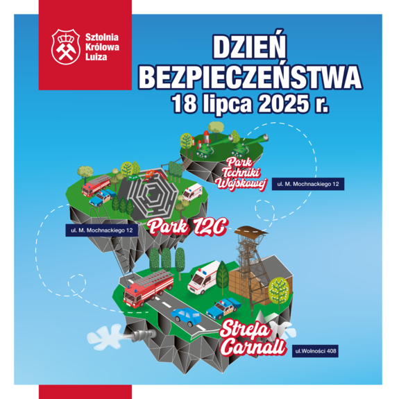 Baner dotyczący dnia bezpieczeństwa