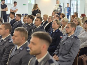 Na zdjęciu uroczystości święta policji w Zabrzu