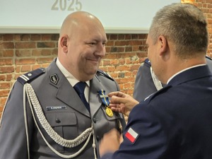 Na zdjęciu uroczystości święta policji w Zabrzu