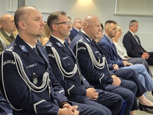 Na zdjęciu uroczystości święta policji w Zabrzu