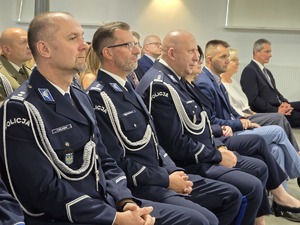 Na zdjęciu uroczystości święta policji w Zabrzu