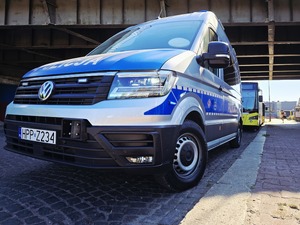 kontrola na  dworcu autobusowym