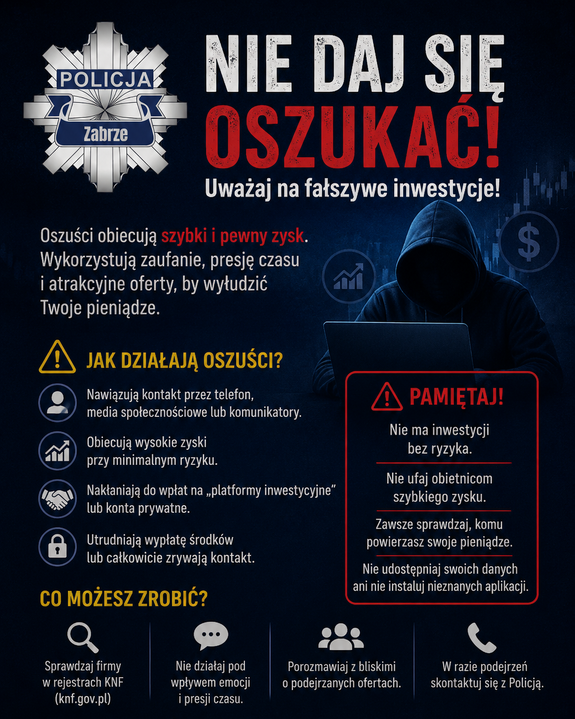 infografika dotycząca oszustw