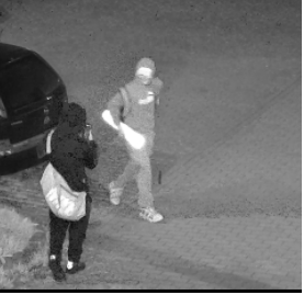 Wizerunki sprawców kradzieży.
